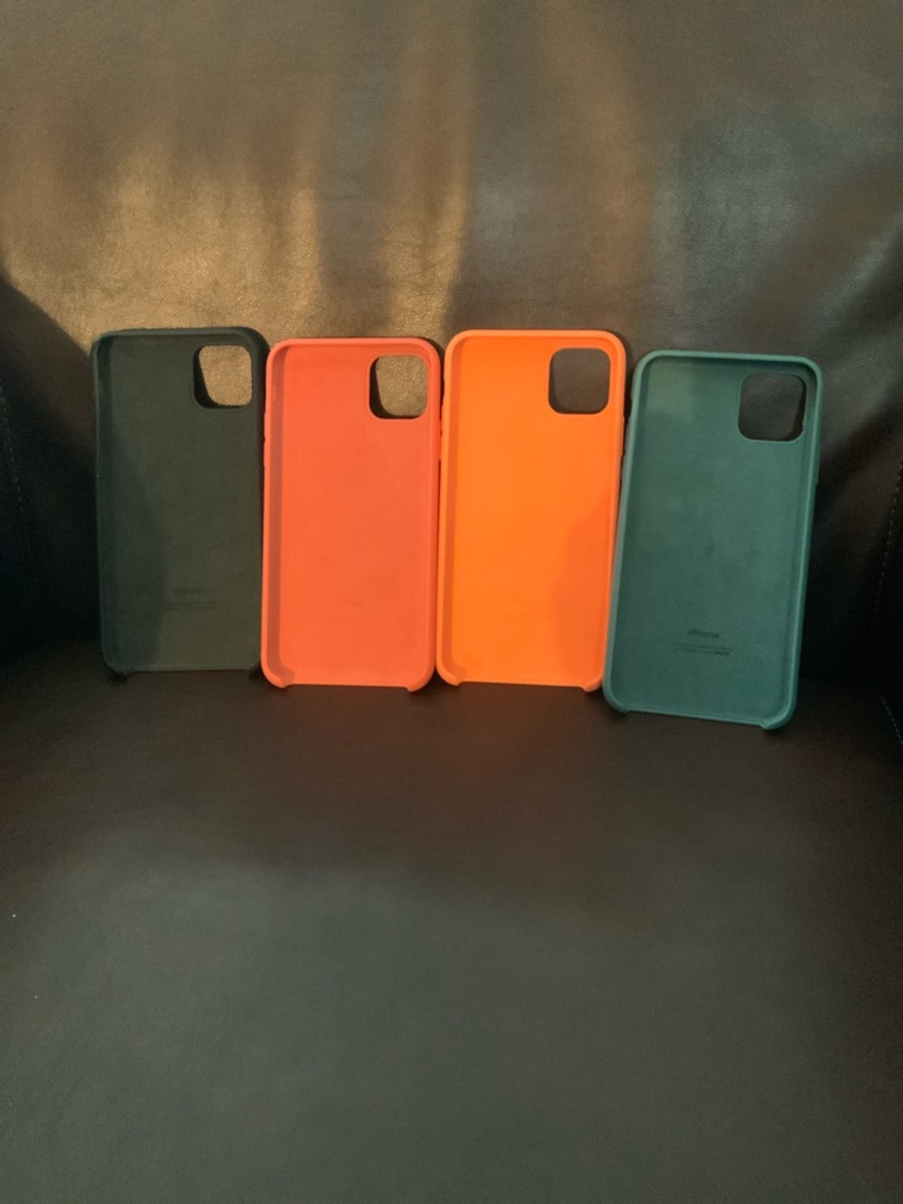 4 lots of colorful iPhone 11 Pro Max Silicone hard Cases- OEM. NWOB. Make offers - Picture 2 of 2